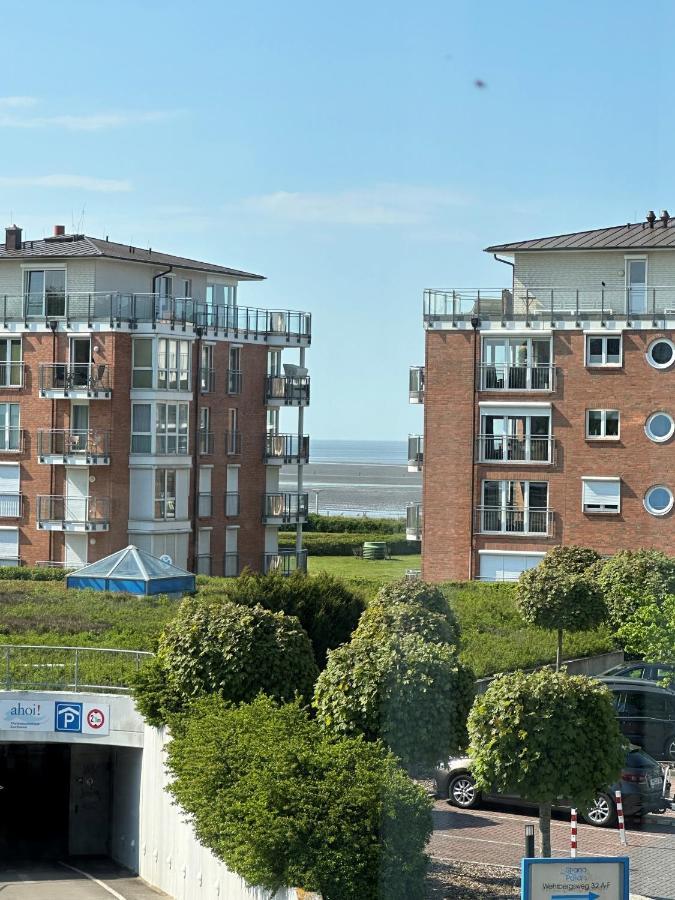 Traumhafte Ferienwohnung "Seeperle" In Cuxhaven - Duhnen Mit Teilseeblick In 1A Lage Esterno foto