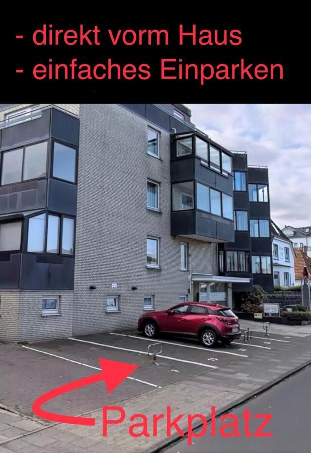 Traumhafte Ferienwohnung "Seeperle" In Cuxhaven - Duhnen Mit Teilseeblick In 1A Lage Esterno foto