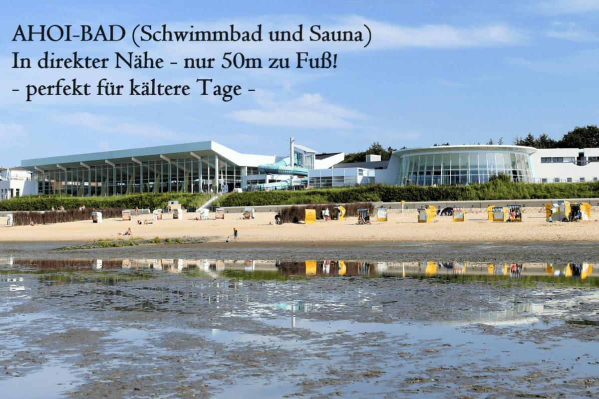 Traumhafte Ferienwohnung "Seeperle" In Cuxhaven - Duhnen Mit Teilseeblick In 1A Lage Esterno foto